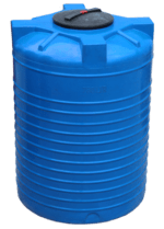 Бак пластиковый синий цилиндрический вертикальный STERH VERT 780