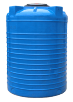 Бак пластиковый синий круглый STERН VERT 780